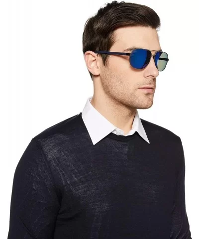 Men's Pld2059/S Square Sunglasses - Dk Ruthen - CU185ALND5W $40.44 Square