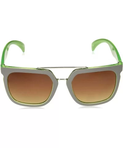 Bernice Double Brow Wayfarer Sunglasses - C512I172RH9 $37.77 Wayfarer