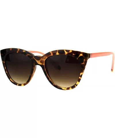 Butterfly Cateye Frame Sunglasses Womens Fashion Shades UV 400 - Tortoise Pink (Brown) - CD1870EIMCT $8.69 Butterfly