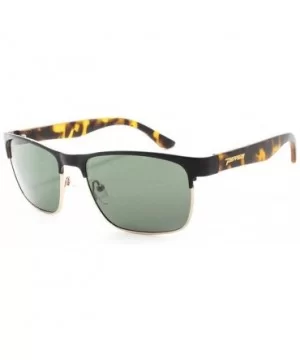 Eastbound Sunglasses & Carekit Bundle - Black W/ Tortoise Temples / Brown Polarized - CY18OEMHDQN $44.48 Rectangular