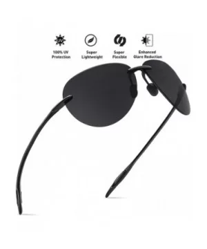 Classic Sports Sunglasses Men Women Driving Golf Pilot RimlUltralight Frame Sun Glasses UV400 Gafas De Sol - CH198AI40IO $36....