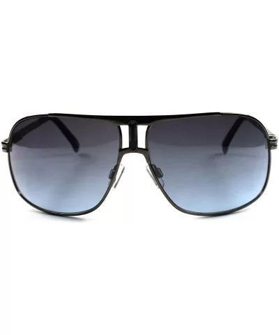 Stunning Hot Sporty Classic Retro Metal Rectangle Mens Womens Sunglasses - CA18O7Q8AUI $9.76 Rectangular