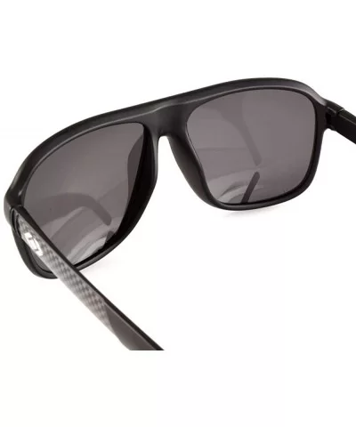 Madison Polarized Retro Men's & Women's Sunglasses - Black - CG12N4V3RBS $17.14 Aviator