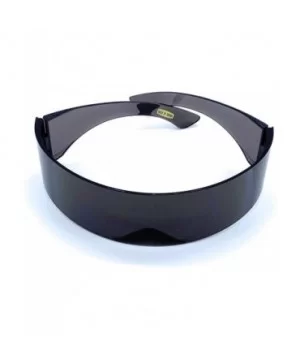 Futuristic Shield Sunglasses Monoblock Cyclops 100% UV400 - CF198OYKNRQ $6.84 Goggle