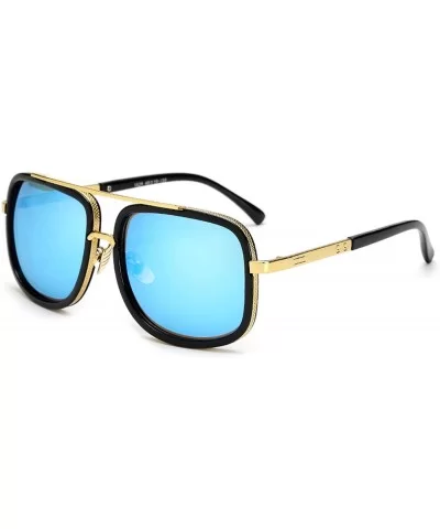 Oversized Men Mach One Sunglasses Luxury Brand Women Sun Glasses Square Male Retro De Sol Female For - Jy1828 C1 - CS197Y7X4I...