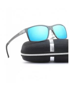 Polarized Photochromic Sunglasses Mens Lens Driving Glasses Driver Safty Goggles - 5silver Black - CB194O5GT54 $19.68 Oversized