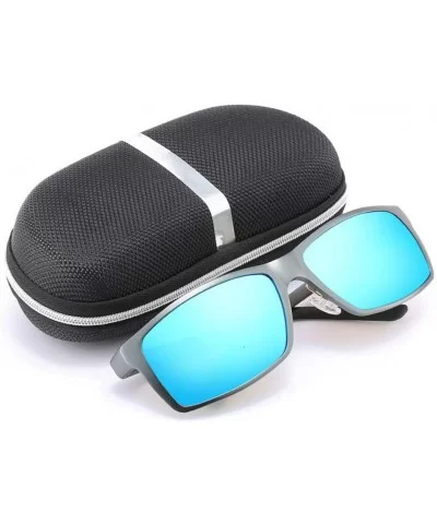 Polarized Photochromic Sunglasses Mens Lens Driving Glasses Driver Safty Goggles - 5silver Black - CB194O5GT54 $19.68 Oversized