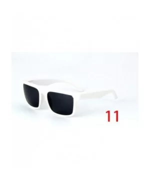 Vintage Sunglasses Men Reflective Mirror Sun Glasses Women Retro Square Driving Eyewear - 11 - C7194OLRL8K $22.69 Square