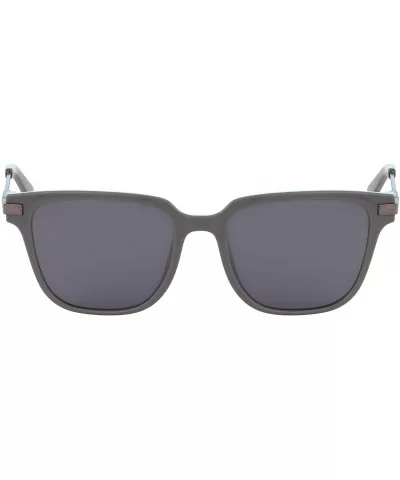 Men's N3635sp Square Sunglasses - Dark Grey/Grey Polarized - CU18Q94WNMU $61.18 Square