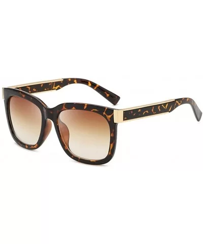 Unisex Sunglasses UV Protection Outdoor Glare Color Sunglasses - Leopard-brown - C418W987C86 $13.00 Oval