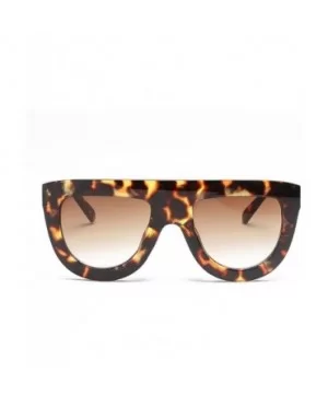 Sunglasses Vintage Oversized Glasses Rectangle - B - CS18QTGQEII $5.35 Oversized