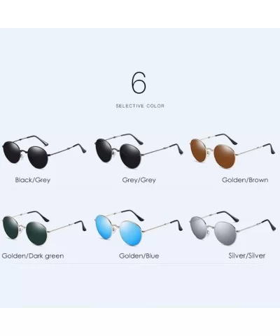 Sunglasses Polarizing sunglasses for men and women Elliptical Sunglasses driving glasses - B - CL18QC7Z63R $28.15 Aviator