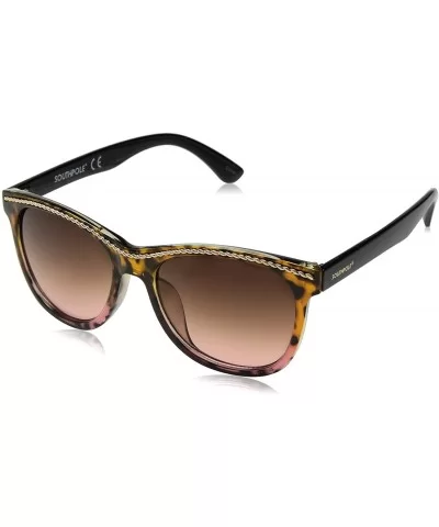 Boys' 210SP Cat-Eye Sunglasses - 55 mm - Pink Animal - CC128SHD46Z $18.61 Cat Eye