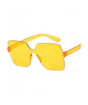 Fashion Sunglasses Women Ladies Red Yellow Square Sun Glasses FeDriving Shades UV400 Oculos De Sol Feminino - CV198AHM8GO $23...