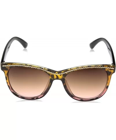 Boys' 210SP Cat-Eye Sunglasses - 55 mm - Pink Animal - CC128SHD46Z $18.61 Cat Eye