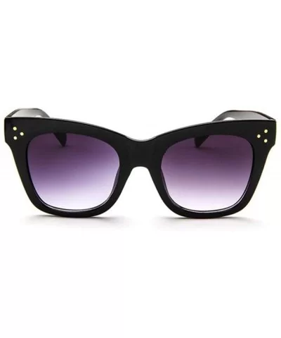 2019 Fashion Cat Eye Leopard Sunglasses Vintage Women Brand Designer Plastic C2 - C3 - CN18YZWKIUG $7.35 Aviator