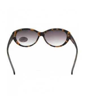 Fashion Cat Eye Full Reading Lens Sunglasses R99 - Tortoise Frame Gray Lenses - CA18G2K5WR2 $9.81 Cat Eye