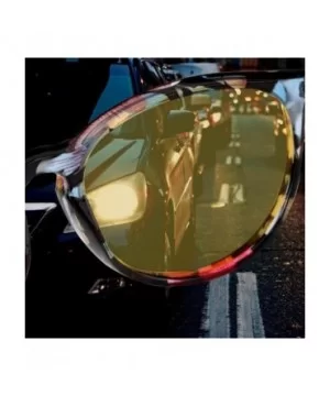 Glasses Driving Polarized Lens Rainy Indoors - Flower Frame/Polarized Yellow Lens - CS18AOICMKN $10.08 Round