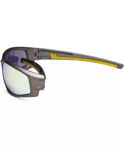 Bifocal Sports Sunglasses TR90 Frame Outdoor Reading Sunglasses - Gold-mirror - C518NCTZHYW $6.11 Sport