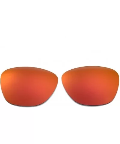 Replacement Lenses Frogskins Sunglasses - 11 Options Available - Fire Red Mirror Coated - Polarized - C91179V9XDP $13.89 Sport