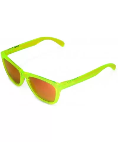 Replacement Lenses Frogskins Sunglasses - 11 Options Available - Fire Red Mirror Coated - Polarized - C91179V9XDP $13.89 Sport