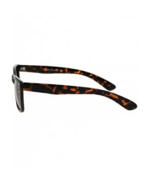 Polarized Womens Rectangular Mod Plastic Light Weight Sunglasses - Tortoise Brown - C818RIC4XY7 $7.61 Rectangular