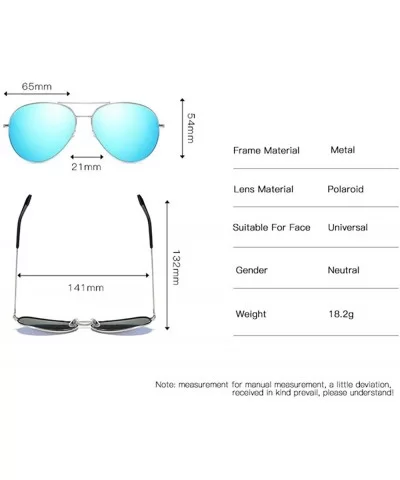 Polarized Sunglasses for Men Women UV Protection Driving Golf Fishing Sports Sunglasses - E - CQ197TY3WZ8 $7.33 Square