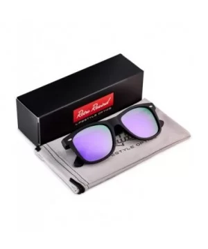 Classic Polarized Sunglasses - Matte Black - Revo Purple - CG1960SOC24 $9.09 Rectangular