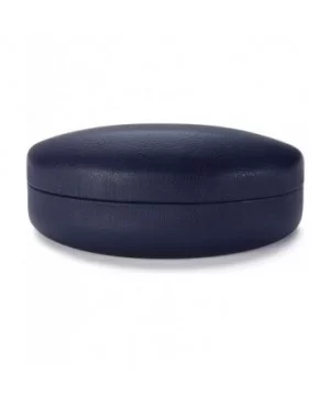 Sunglasses Case - Large Size - Fits Most Big Glasses and Sunglasses - Navy Blue - CX12N8TFFZ4 $5.46 Oversized