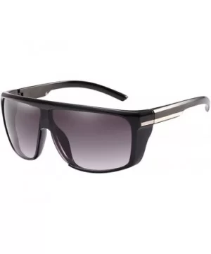 Driving Outdoors Sport Eyewear Sunproof Windproof Sunglasses for Mens Boys - Grey - CP18CGQ334Z $5.62 Sport