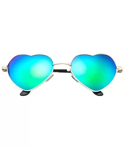 Shaped Sunglasses Glasses Eyewear Protection - D - C418YS6M4T8 $4.49 Rimless