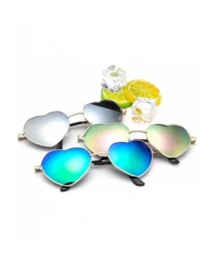 Shaped Sunglasses Glasses Eyewear Protection - D - C418YS6M4T8 $4.49 Rimless