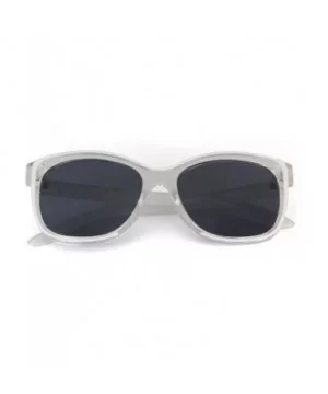 designer vintage retro Oversized polarized women's cat eye sunglasses Lsp6201 - White - CB120YRCRPL $27.46 Cat Eye