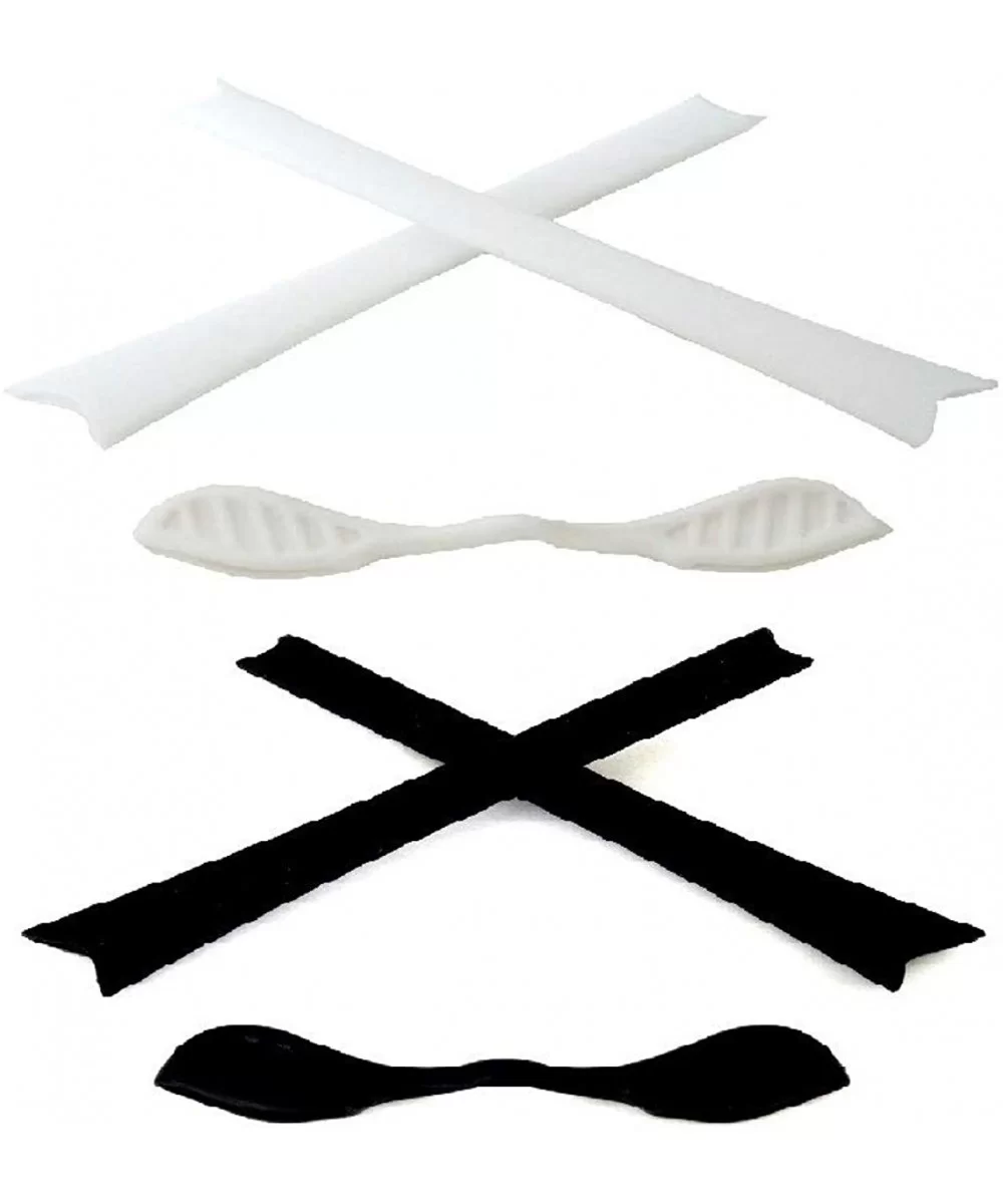 Replacement Nose Pads & Earsocks Rubber Kits For Oakley Radar Path Black/White - S - C6184NXWSU9 $10.92 Sport