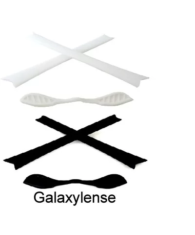 Replacement Nose Pads & Earsocks Rubber Kits For Oakley Radar Path Black/White - S - C6184NXWSU9 $10.92 Sport