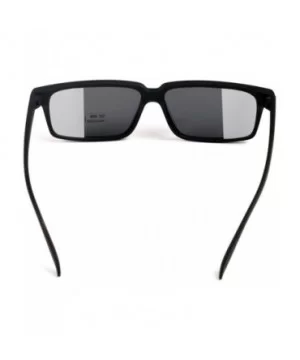 Fashion Rear View Spy Sunglasses Black Eyewear - CU11PI0BMDN $4.90 Rectangular