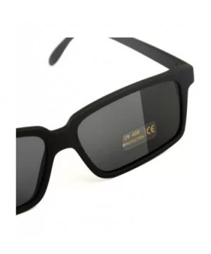 Fashion Rear View Spy Sunglasses Black Eyewear - CU11PI0BMDN $4.90 Rectangular