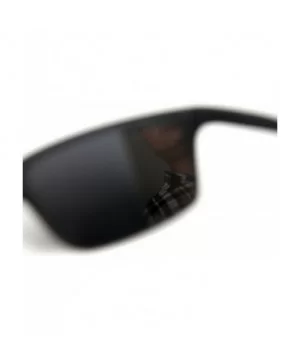 Fashion Rear View Spy Sunglasses Black Eyewear - CU11PI0BMDN $4.90 Rectangular