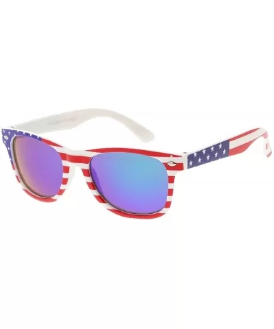 Kids Size Patriot Collection"S.T.A.R" Unisex Sunglasses - Blue - C018GY76QE8 $6.68 Wayfarer