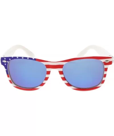 Kids Size Patriot Collection"S.T.A.R" Unisex Sunglasses - Blue - C018GY76QE8 $6.68 Wayfarer