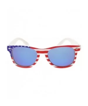 Kids Size Patriot Collection"S.T.A.R" Unisex Sunglasses - Blue - C018GY76QE8 $6.68 Wayfarer