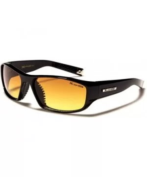 Brown Blue Blocker High-Definition (HD) Lens Driving Rectangle Sunglasses - Black - C619704E4UC $8.27 Rectangular