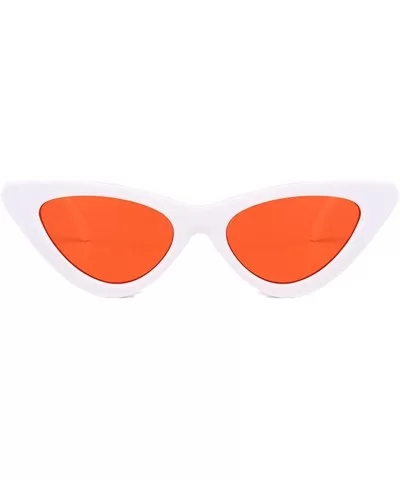 Goggles Sunglasses Fashion Vintage Plastic - H - C0197X82KA6 $4.16 Cat Eye