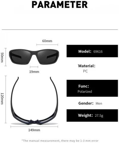 Men Women Polarized Sunglasses Classic Sports Sun Glasses Male Vintage Black Green Driving Goggle UV400 - C2199L2AGAE $8.04 G...