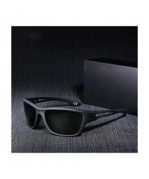 20/20 Brand Classic Men Sunglasses Polarized Square Male C02 MatteBlack Smoke - C02 Matteblack Smoke - CY18Y5X6KUQ $9.53 Square