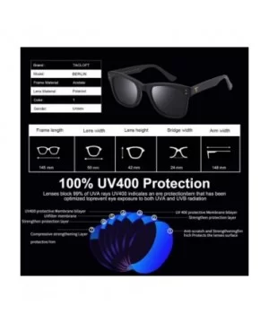 Acetate Sunglasses polarized women black sunglasses wayfarer classic UV Protection durable mens sunglasses 2020 - C718QQQDC7T...