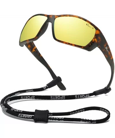 Polarized Sports Sunglasses for Men WomenTR 90 Square Frame Glasses Flexible and Durable Sun Glasses - C818WTDYQ9G $13.75 Ove...