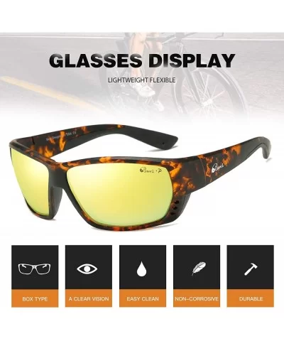 Polarized Sports Sunglasses for Men WomenTR 90 Square Frame Glasses Flexible and Durable Sun Glasses - C818WTDYQ9G $13.75 Ove...