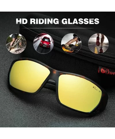 Polarized Sports Sunglasses for Men WomenTR 90 Square Frame Glasses Flexible and Durable Sun Glasses - C818WTDYQ9G $13.75 Ove...