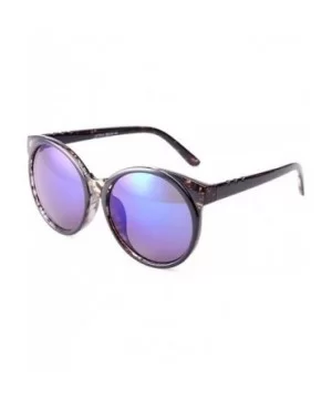 Avril Same Item Sunglasses For Ladys Round Frame 58 mm Lens - Black/Purple - CK11AQ7SRGH $10.95 Round